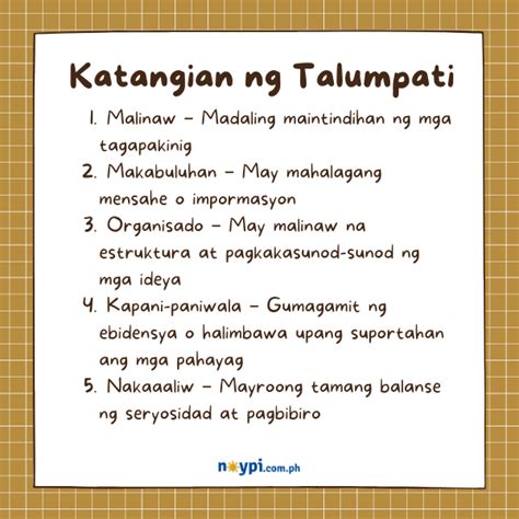 talumpati attire|Katangian Ng Talumpati – Halimbawa At Kahulugan Nito.